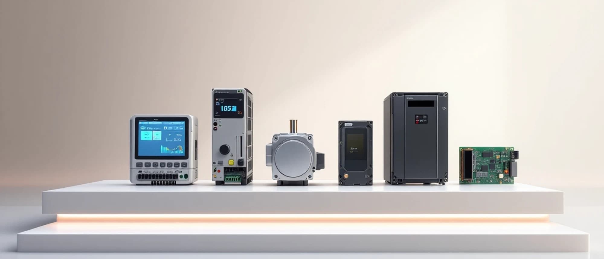 ELKAR ürün yelpazesi — PLC, HMI, servo, sürücü, sensör ve elektronik kart